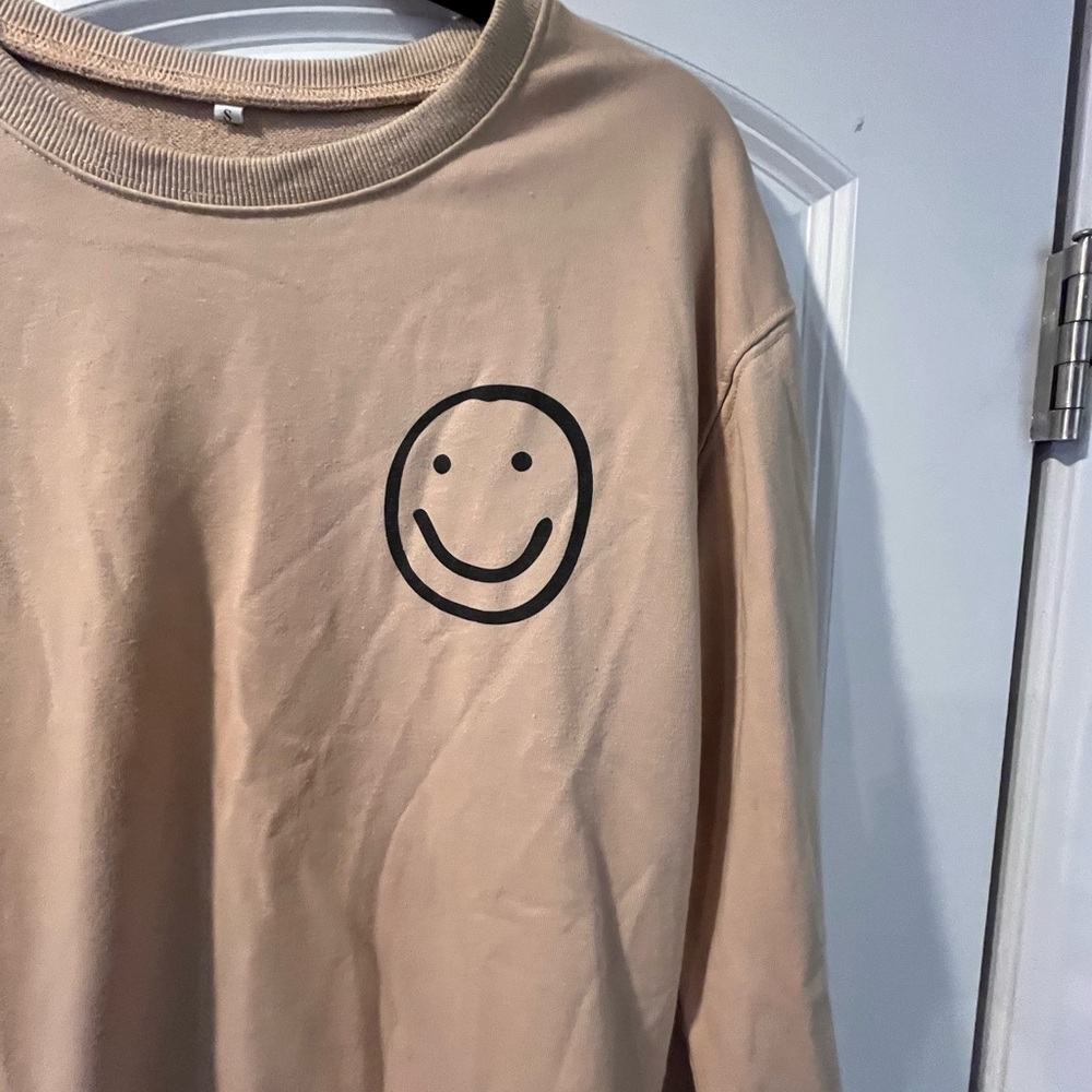 Tan Crewneck Sweatshirt - Picture 2 of 6